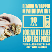 Legendary Foods Cinnamon Roll 22g Protein Bars – Gluten-Free, Low Carb Meal Option – Sweet Zero Sugar Snack, Keto-Friendly – 10-Pack High Protein Pre- or Post-Workout Nutrition Bars