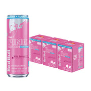 Red Bull Pink Edition Sugar Free Energy Drink, Wild Berries, 8.4 fl. oz., Pack of 8 cans, with 80mg Caffeine, Taurine & B Vitamins
