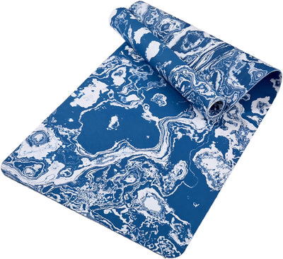 Yoga Mat, Exercise Yoga Mat Print with Non-Slip Design, Professional TPE Exericise Mat, 72" x 24" Multi-Purpose Workout Mat for Women, Pilates Fitness and Floor Exercises