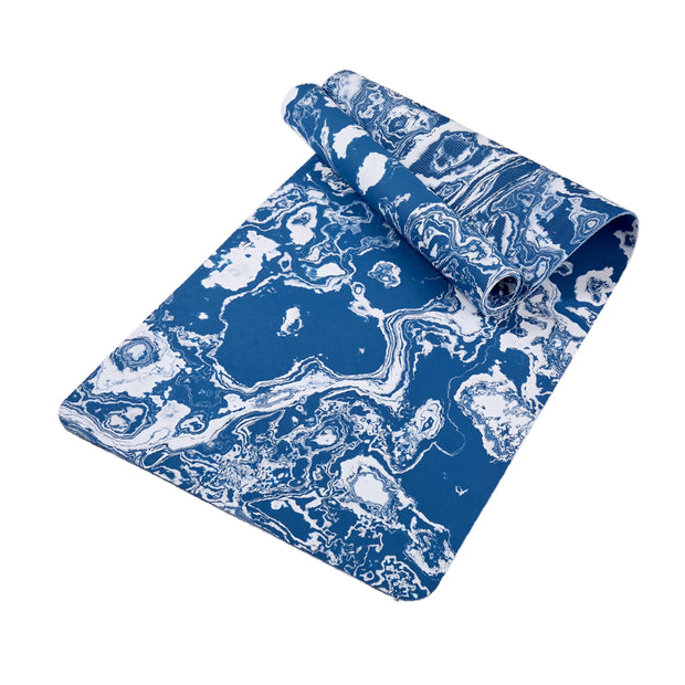 Yoga Mat, Exercise Yoga Mat Print with Non-Slip Design, Professional TPE Exericise Mat, 72" x 24" Multi-Purpose Workout Mat for Women, Pilates Fitness and Floor Exercises