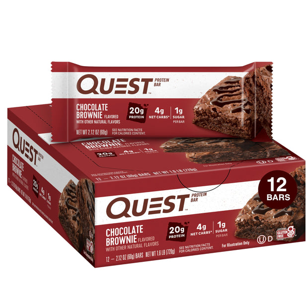 Quest Nutrition Chocolate Lovers Variety Pack, High Protein, Low Carb, Gluten Free, Keto Friendly, 12 Count