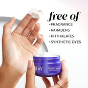 Olay Retinol Face Moisturizer, Smooth & Renew Cream for Women, Fragrance-Free - Anti-Aging, Anti-Wrinkle, Smooth Fine Lines, Tightening, Brightening - Recyclable Sustainable Eco Jar, Non-Greasy, 2 Oz