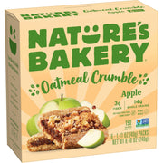 Nature's Bakery Oatmeal Crumble Bars, Strawberry, Real Fruit, Vegan, Non-GMO, Breakfast Bar, 7 Boxes With 12 Bars, 84 Count