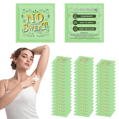Mini Deodorant Body Wipes 50 pieces of Travel deodorant Wipes And Travel Deodorant Individually Wrap Hypoallergenic Underarm Sweating Cucumber And Travel To Clean Skin For Female Male Teenagers