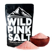 Wild Himalayan Pink Salt Fine Grain 100% Natural Hand-Mined Unrefined Pink Salt, Triple Spring Water Washed, Pure Flavor, 80+ Minerals (5lb Fine - Cooking Size)