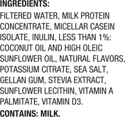 Oikos Protein Shake, Vanilla, 30g High Protein Drinks, Shelf Stable, Ready to Drink, 5g Prebiotic Fiber, 12 fl oz Bottle, 12 Count​