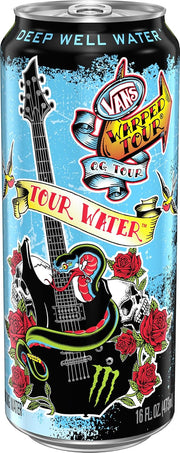 Monster Tour Water by Monster Energy, Deep Well Water, 16oz (Pack of 12)