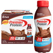 Premier Protein Shake, Chocolate Peanut Butter, 30g Protein, 1g Sugar, 24 Vitamins & Minerals, Nutrients to Support Immune Health, 11.5 Fl Oz, 12 Count