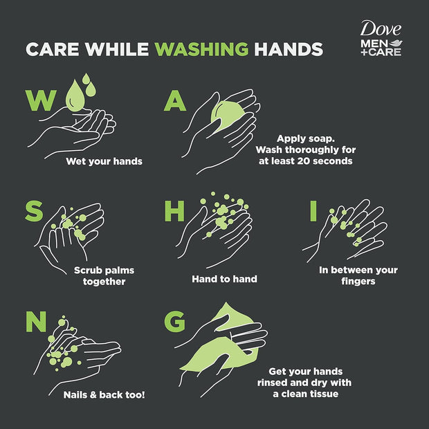 DOVE MEN + CARE 3 in 1 Cleanser for Body, Face, and Shaving to Clean and Hydrate Skin Extra Fresh Body and Facial Cleanser More Moisturizing Than Bar Soap 3.75 oz 6 Bars