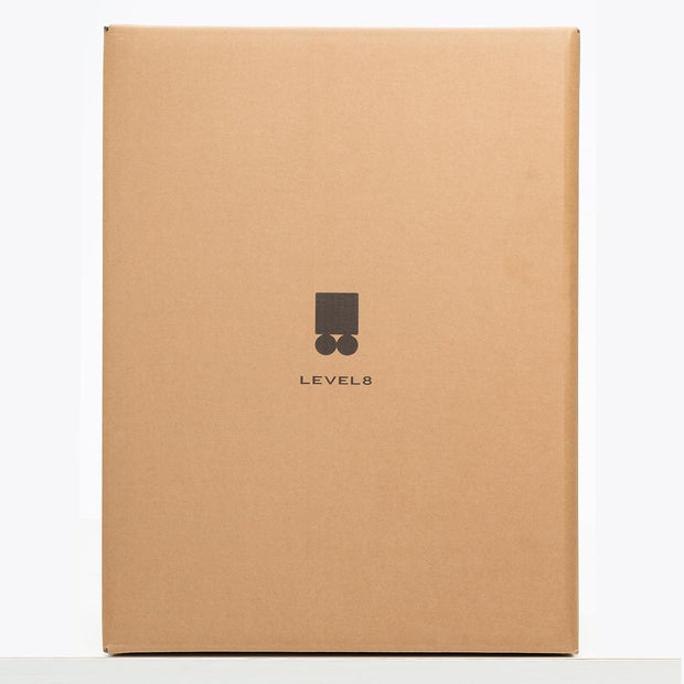 LEVEL8 Carry On Luggage with Compartment, 20 Inch Lightweight Hard Shell Rolling Suitcase with Wheels Airline Approved with Front Pocket, Double Tsa Locks, Grey