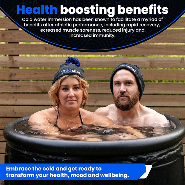 The Cold Pod Ice Bath Tub for Athletes XL: Cold Plunge Tub Outdoor with Cover,116 Gallons Portable Ice Bath Cold Water Therapy Plunge Pool,Large Ice Tub for Cold Dippers at Home