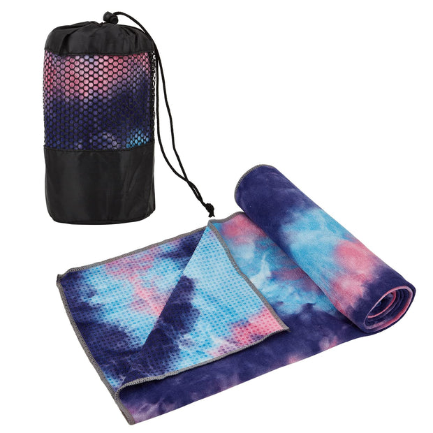 Yoga Towels, Non Slip Hot Yoga Mat Towel with Grip Dots,Super-Absorbent Soft Microfiber Yoga Blanket for Pilates, Fitness and Workout 72inch x 24inch