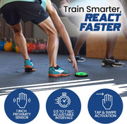 Reflexx RLT 2.0 - Reaction Time Training Lights for Agility - Hand Eye Coordination Training Agility Light Pods for Reaction Games and Fast Reflexes, Quick Reflex Trainer for Sports