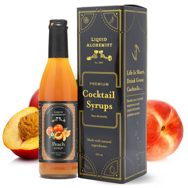 Liquid Alchemist Raspberry Syrup for Drinks - Real Ingredients Make our Raspberry Puree for Drinks the Perfect Drink Mixer - Our Cocktail Syrup is Non-GMO & Vegan (25.4 oz)