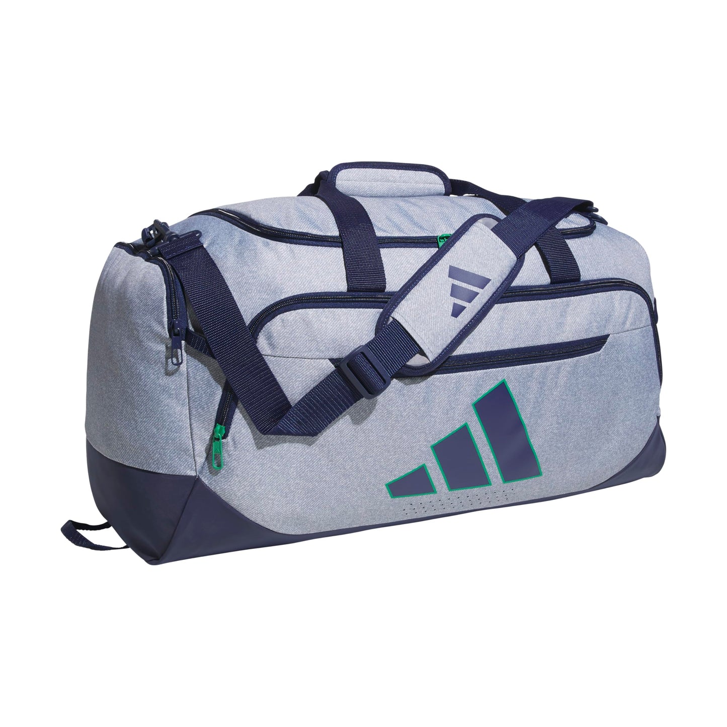 adidas Defender 5.0 Duffel, Durable Travel Gym Sports Bag for Men and Women