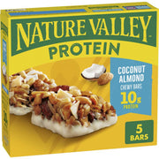 Nature Valley Breakfast Bars, Protein Granola Bars, Peanut Butter Dark Chocolate, Chewy, Gluten-Free, Individually Wrapped, On-the-Go, No Artificial Flavors or High Fructose Corn Syrup, 15-Count Box