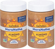 MaraNatha Natural Creamy Raw Almond Butter, 16 Ounce Jar