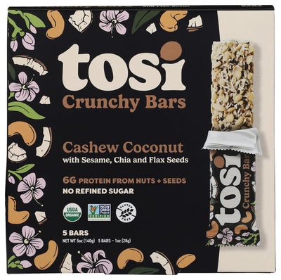 TOSI Organic Coconut Cashew Superbites, 4 OZ