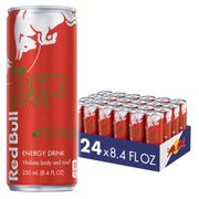 Red Bull Coconut Edition Energy Drink, Coconut Berry, with 80mg Caffeine plus Taurine & B Vitamins, 8.4 Fl Oz, Pack of 24 Cans