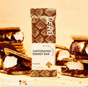 Verb Caffeinated Energy Bars Variety Pack - 2 Delicious Flavors (26g, Pack of 16) 110-Calorie Delicious Low Sugar Energy Bar, Vegan & Gluten Free On-the Go Snack with 80mg Green Tea Caffeine