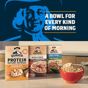 Quaker Instant Oatmeal Express Cups Protein Maple Brown Sugar