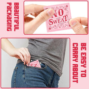 Mini Deodorant Body Wipes 50 pieces of Travel deodorant Wipes And Travel Deodorant Individually Wrap Hypoallergenic Underarm Sweating Rose And Travel To Clean Skin For Female Male Teenagers