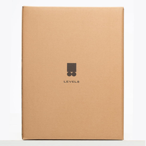 LEVEL8 Carry On Luggage with Compartment, 20 Inch Lightweight Hard Shell Rolling Suitcase with Wheels Airline Approved with Front Pocket, Double Tsa Locks, Grey