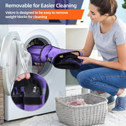 Sportneer Adjustable Weighted Vest Weights: 2-18 lbs/2-40 lbs Washable Weight Vest 16 In 1 Fast Adjust Rucking Vest for Women and Men Home Gym Workout Fitness Strength Training Vests