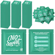 Timgle 150 Pcs Antiperspirant Deodorant Wipes Individually Wrapped Bulk Armpit Deodorant Sweat Body Wipes for Women Men Teens Underarm Armpit Excessive Sweating (Fresh)