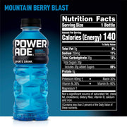 POWERADE Mountain Berry Blast Sports Drink, 20 Fl Oz