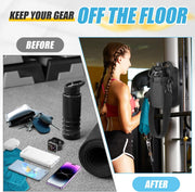 Magnetic Gym Bag for Men & Women – Premium Sport Tote with Ultra-Strong Magnet & Sleek Design | Small Magnet Water Bottle Holder for Fitness & Daily Use | Ideal Magnetic Bag Gym Accessory Organizer