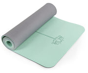 Yoga Mat Non Slip, Pilates Fitness Mats, Eco Friendly, Anti-Tear 1/4" Thick Yoga Mats for Women, Exercise Mats for Home Workout with Carrying Sling and Storage Bag