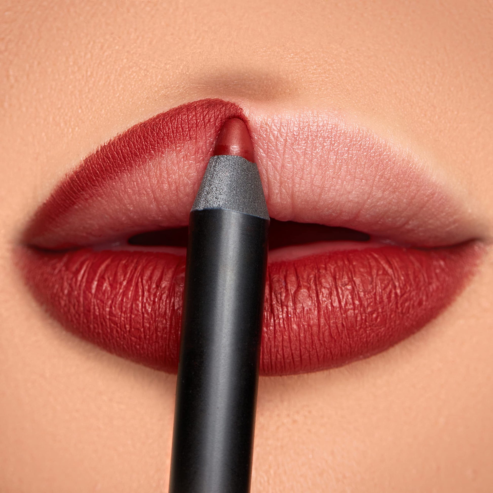 K7L Dark Pink Lip Crayon (Vegan) - Long Lasting and Waterproof - Buff
