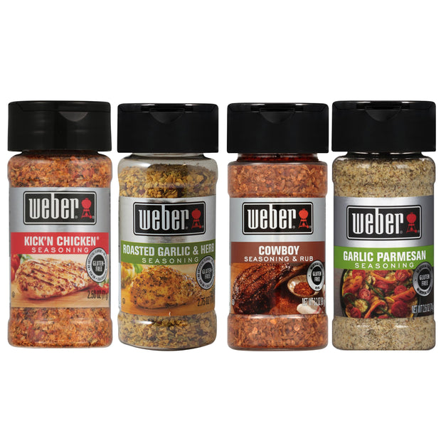 Weber Garlic Parmesan Seasoning, 4.3 oz