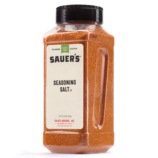 Sauer's Whole Black Pepper | 1 Pound Canister | Foodservice