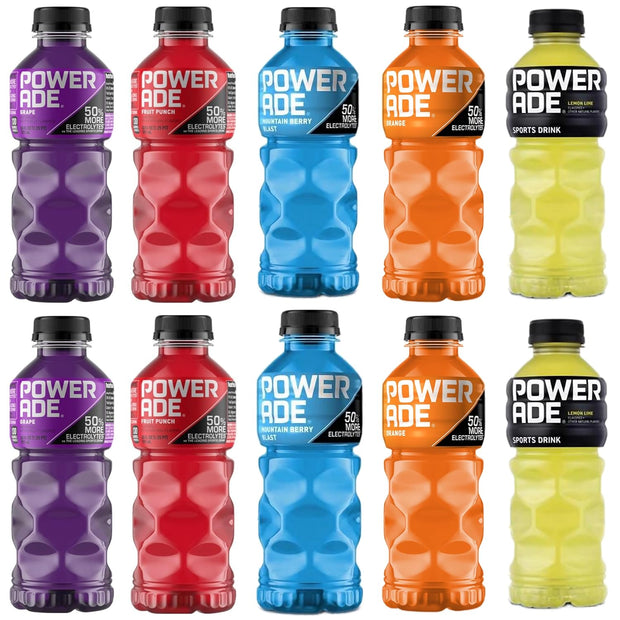 Sports Drink, Electrolyte Enhanced Variety Pack, 20 fl oz, 10 ct