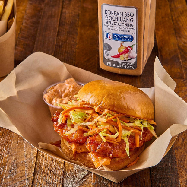 McCormick Culinary Seasoning, Korean BBQ Gochujang Style, No MSG Added, Gluten Free, For Culinary & Professional Kitchens, 24.5 oz