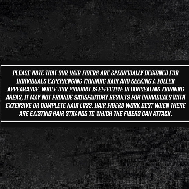 Viking Revolution Black Hair Fibers for Thinning Hair Men - Thick Fiber for Bald Spot Cover Up - Hair Building Fibers with Kerating and Biotin - Hair Fiber for Men for Thicker and Fuller Look (0.52oz)