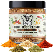 Lemon Pepper Seasoning by Chimi Boss Blends, 5oz – Bold Zesty Citrus & Cracked Pepper Spice Blend, – Gourmet All-Natural Rub for Chicken, Fish, Veggies, Grilling, Air Fryer & Everyday Cooking