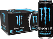 Monster Energy, Lo-Carb Monster, Low Carb Energy Drink, 16 Ounce (Pack of 15)