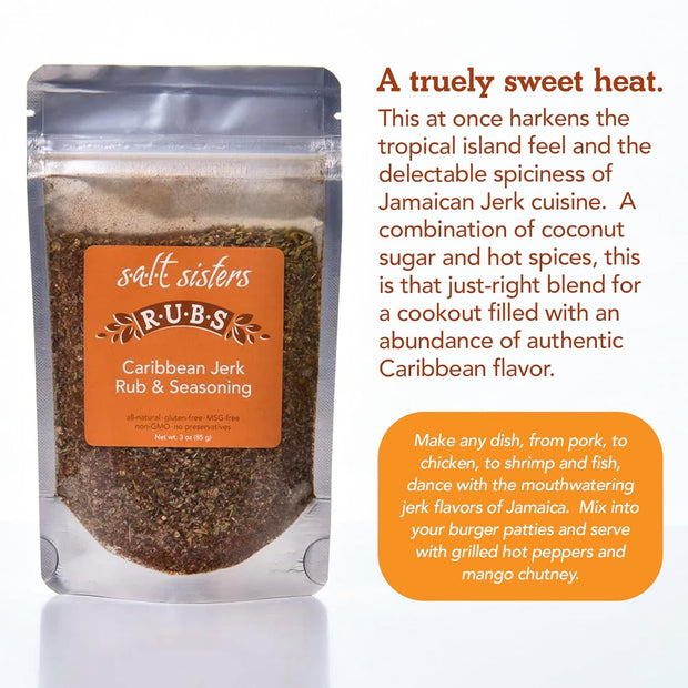 s.a.l.t. sisters Blackening Cajun Rub & Seasoning | All-Natural, Gluten Free, MSG Free, Non-GMO | Dry & Wet Rub Seasoning Base | Versatile Use for Chicken Wings, Brisket, Pulled Pork, and More | 1lb