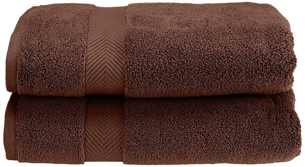 Superior Zero Twist 100% Cotton Bathroom Towels, Super Soft, Fluffy, and Absorbent, Premium Quality 6 Piece Towel Set with 2 Washcloths, 2 Hand Towels, and 2 Bath Towels, Coral