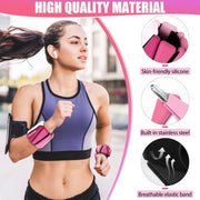 Wrist Weights for Women At Home Ankle Weights Set of 2 (1 lb /2 Lbs Each) Adjustable Weighted Wristbands Arm Leg Weights for Women Men Suitable for Walking Swimming Running Pilates Yoga Gym