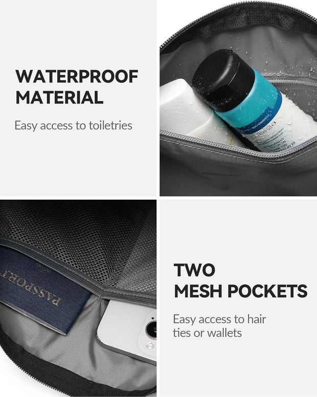 Small Gym Bag for Women Mini Duffle Bag with Wet Compartment, Lightweight Waterproof Cute Tote for Girls Workout Sport Travel, Black