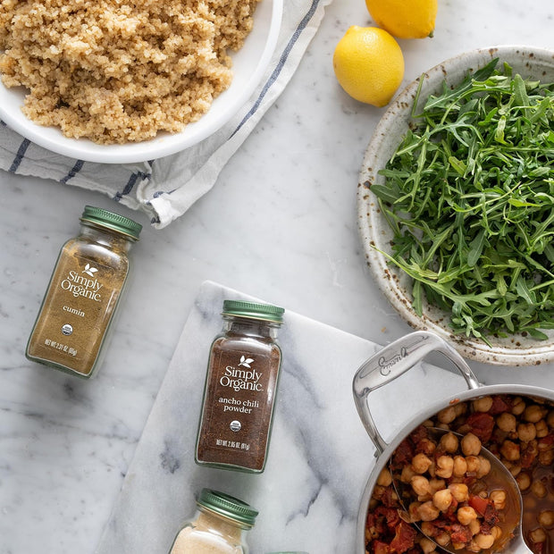 Simply Organic Ground Ginger Root, 1.64 Ounce, Non ETO, Non Irradiated, Non GMO, Complements Both Sweet & Savory Dishes