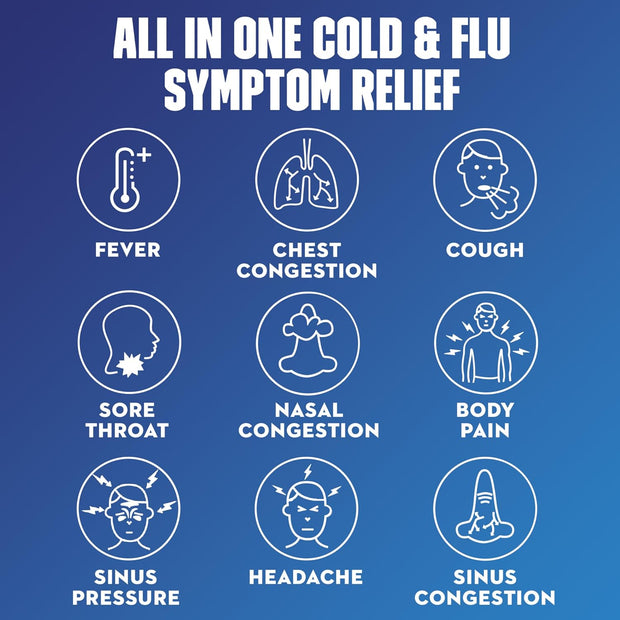 Mucinex Maximum Strength Fast-Max Cold & Flu and Nightshift, All-in-One Multi Symptom Relief Liquid, 6 Fl Oz - 2 Count (Pack of 1)