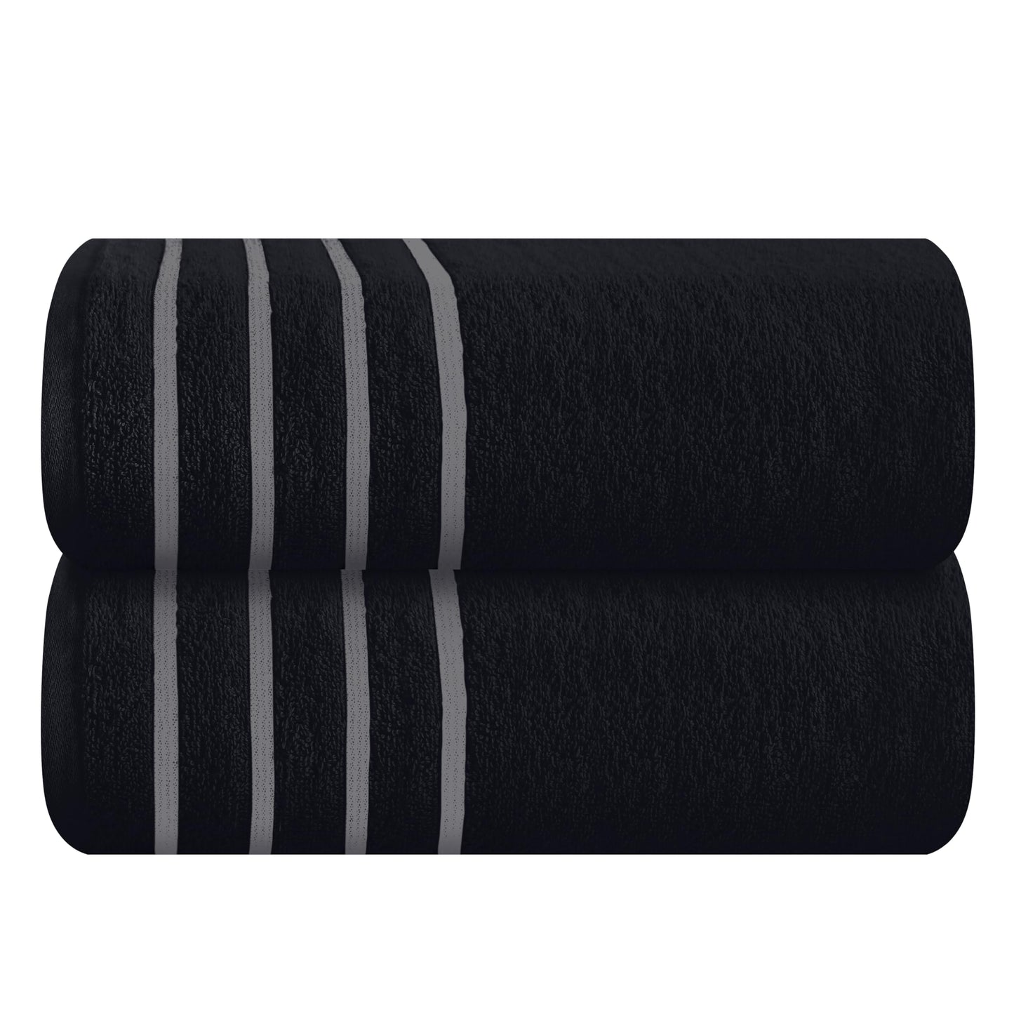 MyOwn Cotton 2 Pack Oversized Bath Towel Set 28x55 inches, Large Bath Towels, Ultra Absorbant Compact Quickdry & Lightweight Towel, Ideal for Gym Travel Camp Pool - Coral Orange, 71617