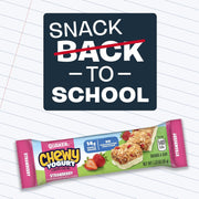 Quaker Yogurt Chewy Granola Bar, Strawberry, 5 Bars , net weight 6.1 ounce (Pack of 6) (Packaging may vary)
