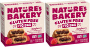 Nature’s Bakery Gluten Free Fig Bars, Raspberry, Real Fruit, Vegan, Non-GMO, Snack bar, 6 boxes with 6 twin packs (36 twin packs)