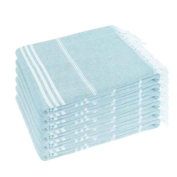 Turkish Beach Towel 6 Pack Beach Towels 36"x71" Beach Towel Oversized Sand Free Turkish Towel Quick Dry Bath Towels Teal